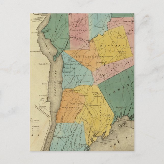 Carte Postale Comté de Westchester (Devant)