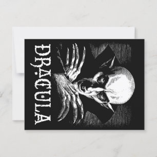 Carte Postale Comte Dracula Halloween Vampire