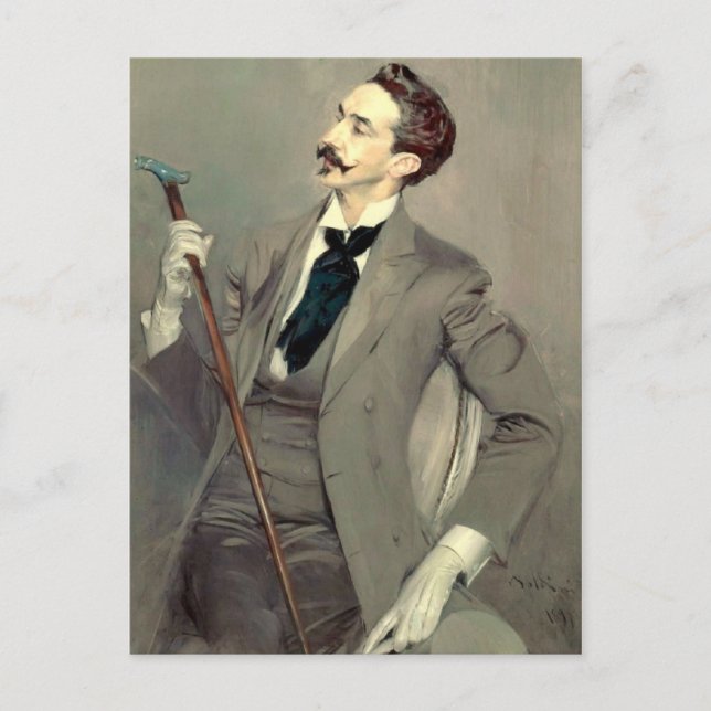 Carte Postale Comte Montesquiou - Boldini (Devant)