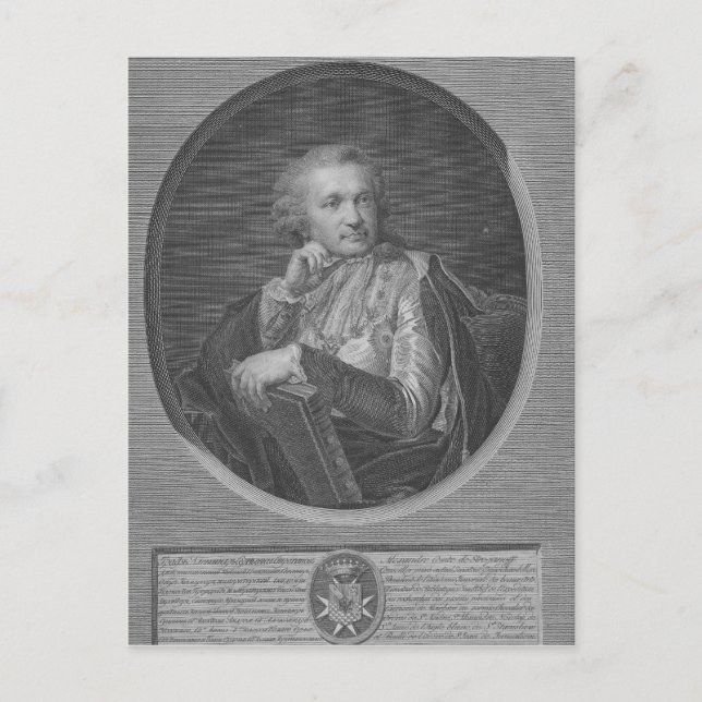 Carte Postale Comte Stroganov (Devant)