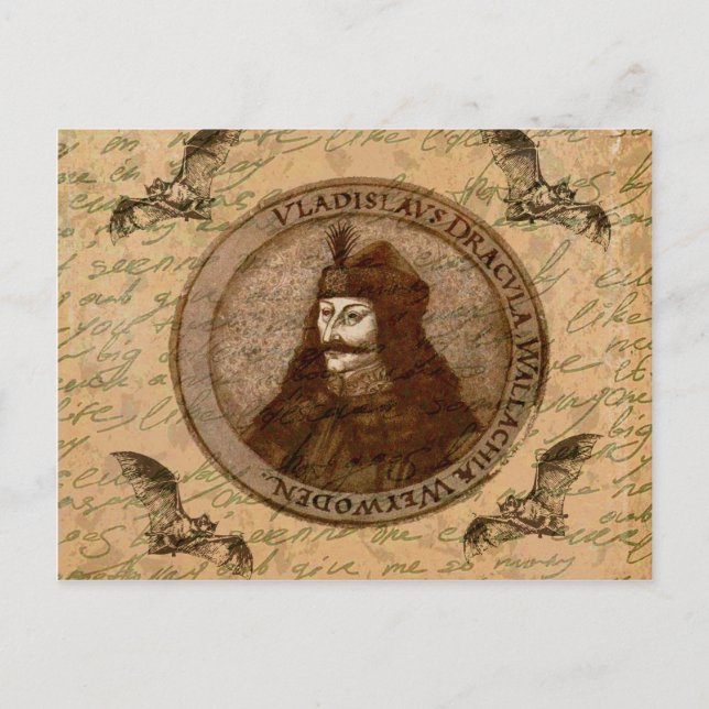 Carte Postale Comte Vlad Dracula (Devant)