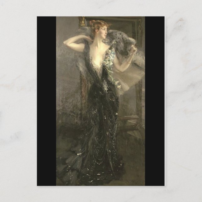 Carte Postale Comtessa Speranza - Boldini (Devant)