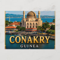 Conakry Côte atlantique et port tropical