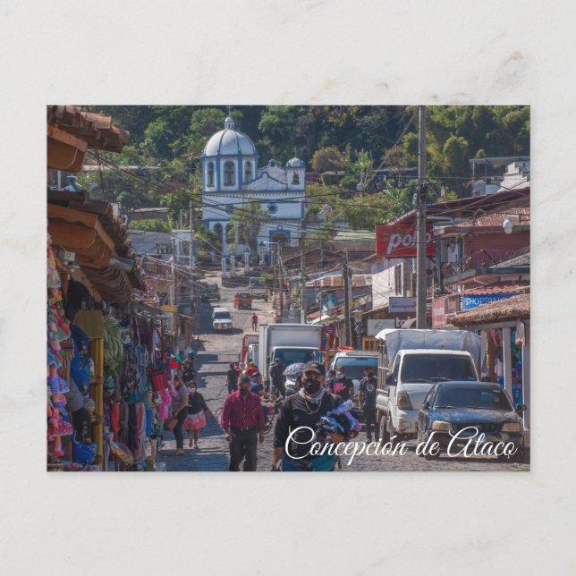 Carte Postale Concepción de Ataco, El Salvador (Devant)