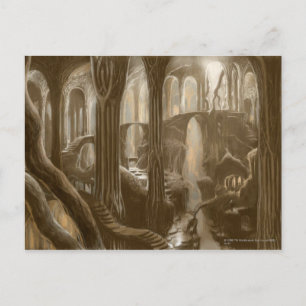 Carte Postale Concept de domaine forestier