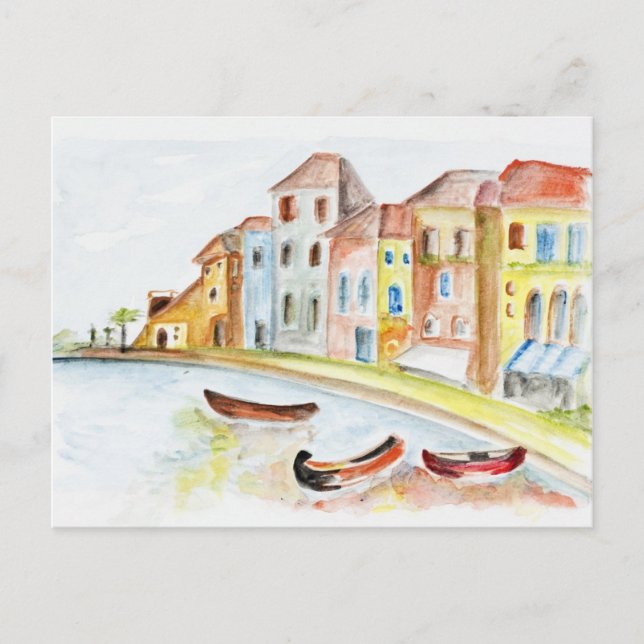 Carte Postale Concept de Venise (Devant)