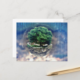 Carte Postale Concept Tree