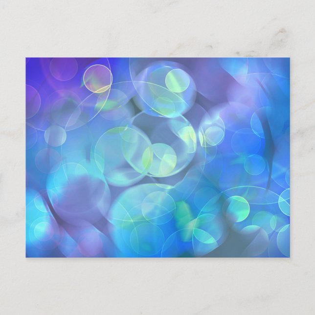 Carte Postale Conception abstraite fractionnée surréaliste (Devant)