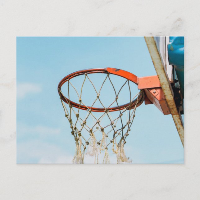 Carte Postale Conception de basketball (Devant)
