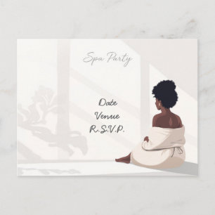 Carte Postale Conception de bien-être minimaliste pour une fête 