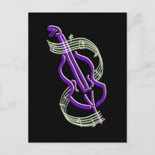 Carte Postale Conception de cello