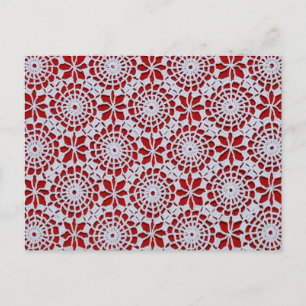 Carte Postale Conception de Crochet