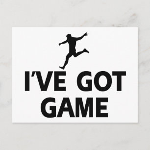 Carte Postale Conception de football cool