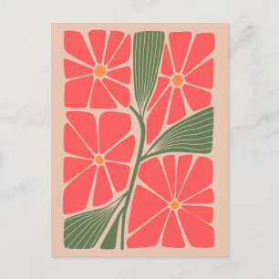 Carte Postale Conception de Jardin vintage