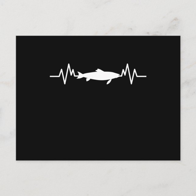 Carte Postale Conception de l'océan de poissons Baleine Battemen (Devant)