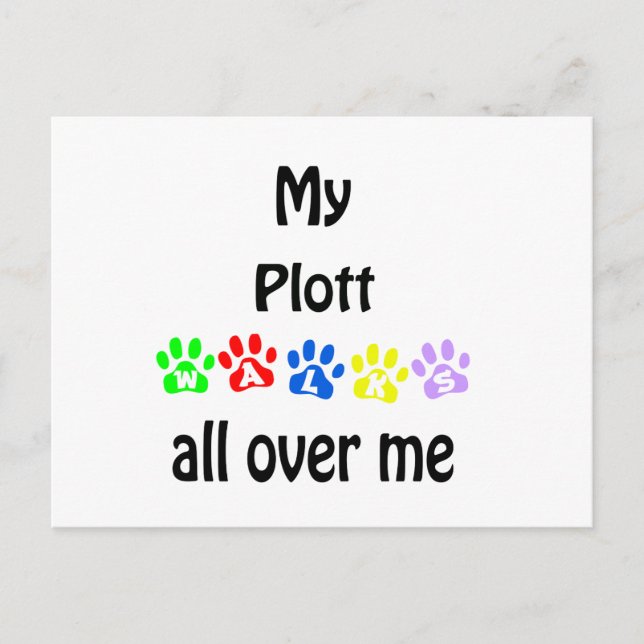 Carte Postale Conception de Plott Walks (Devant)
