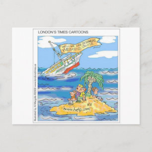 Carte Postale Conception de sites Web Terreur Bateau de croisièr