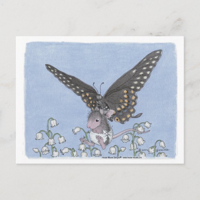 Carte Postale Conception de souris maison® (Devant)