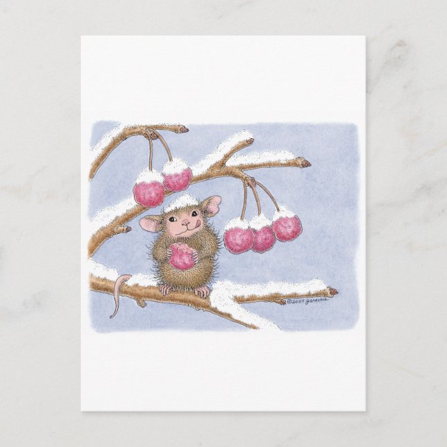 Carte Postale Conception de souris maison® (Devant)