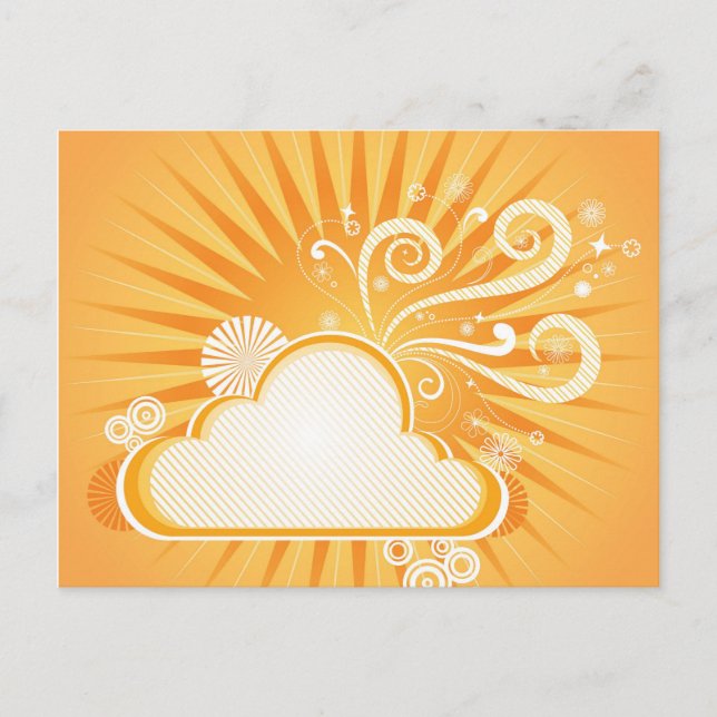 Carte Postale Conception du jour ensoleillé - (Devant)