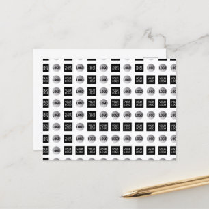 Carte Postale Conception du Motif du logo géométrique 2