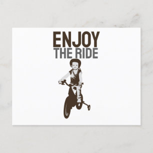 Carte Postale Conception Du Rider Profitez Du Ride