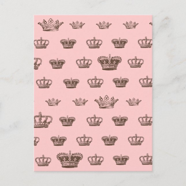 Carte Postale Conception multi-couronne - choisissez la couleur  (Devant)
