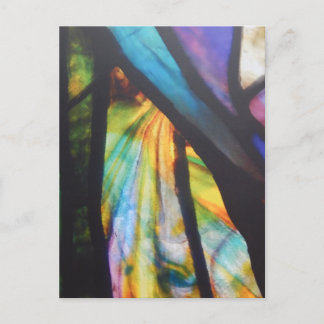 Carte Postale Conception Opalescente en verre
