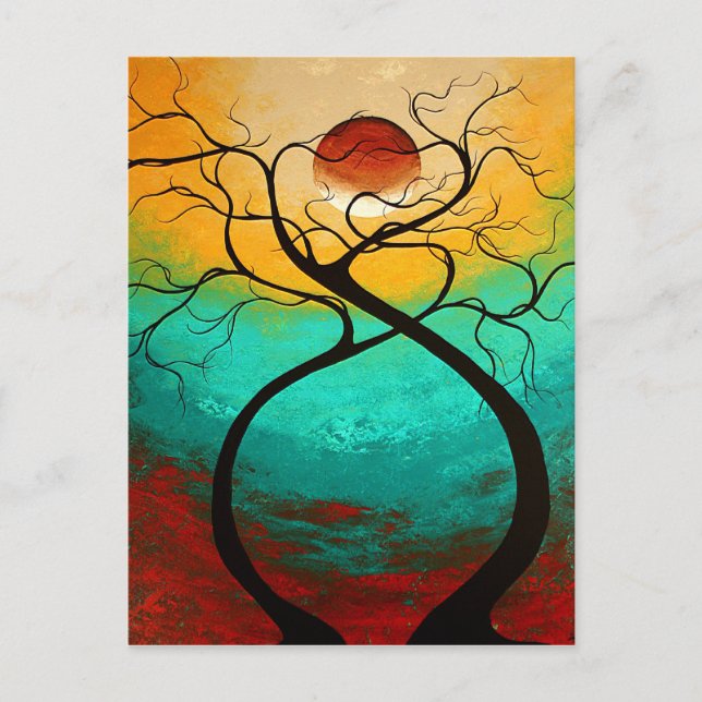 Carte Postale Conception originale par Madart "Twisting Love" (Devant)