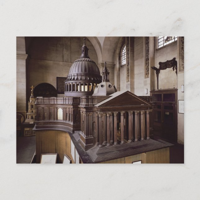 Carte Postale Conception originale pour la cathédrale Saint-Paul (Devant)