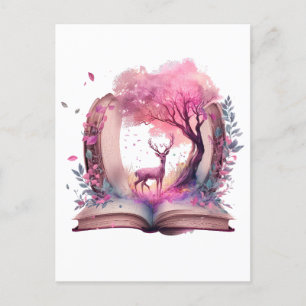 Carte Postale Conception pour amateur de livres de fantasy