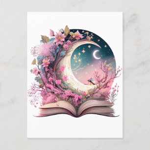 Carte Postale Conception pour amateur de livres de fantasy