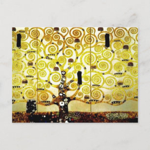 Carte Postale Conception pour les Stocletfries - Arbre de vie