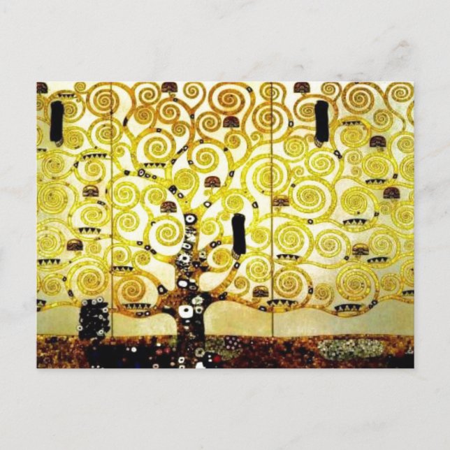 Carte Postale Conception pour les Stocletfries - Arbre de vie (Devant)