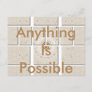 Carte Postale Conception tonale neutre minimaliste géométrique b