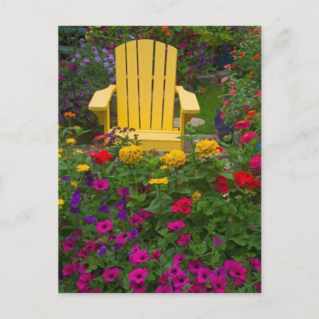 Carte Postale Conceptions de jardin dans notre jardin Sammamish, (Devant)