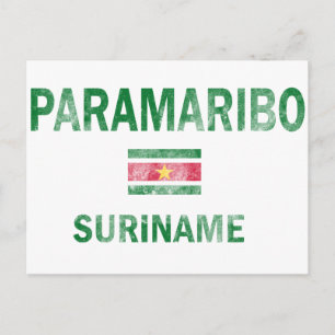 Carte Postale Conceptions de Paramaribo Suriname