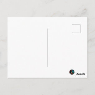 Carte Postale Conceptions de ski & hiver noires