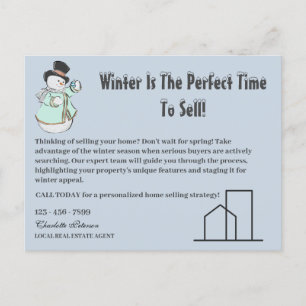 Carte Postale Conceptions Exquises pour l'Immobilier de Saison H