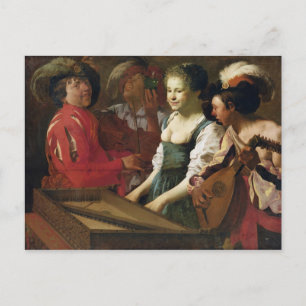 Carte Postale Concert, 1626