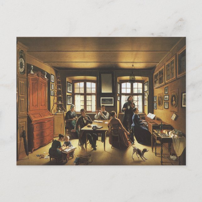 Carte Postale Concert de famille Bâle par Sebastian Gutzwiller (Devant)