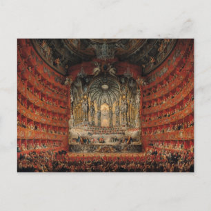 Carte Postale Concert donné par le Cardinal de La Rochefoucauld