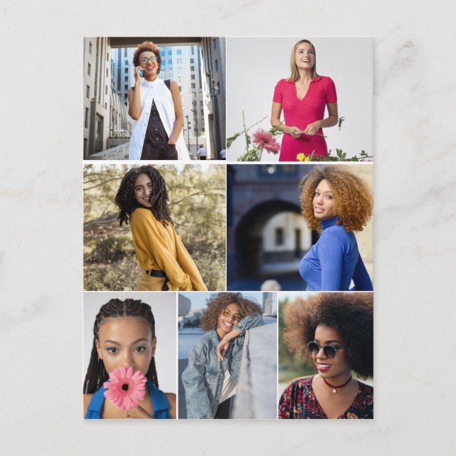Carte Postale Concevez votre propre collection de 7 photos (Devant)