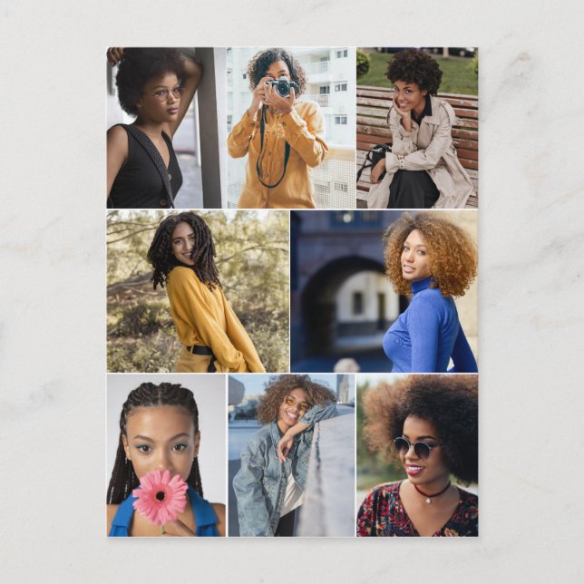 Carte Postale Concevez votre propre collection de photos 8 (Devant)