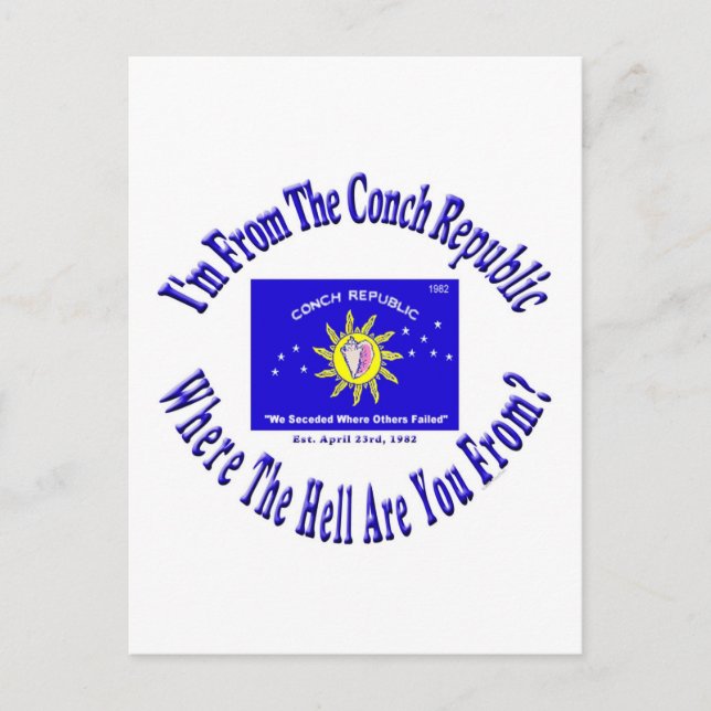 Carte Postale Conch Republic 2 copy.jpg (Devant)
