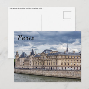 Carte Postale Conciergerie sur le ile de la Cité à Paris