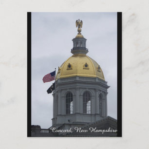 Carte postale Concord, New Hampshire