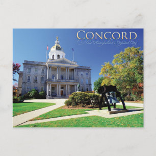 Carte Postale Concord, New Hampshire
