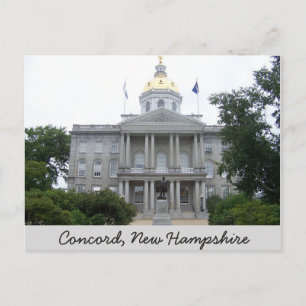 Carte postale Concord, New Hampshire