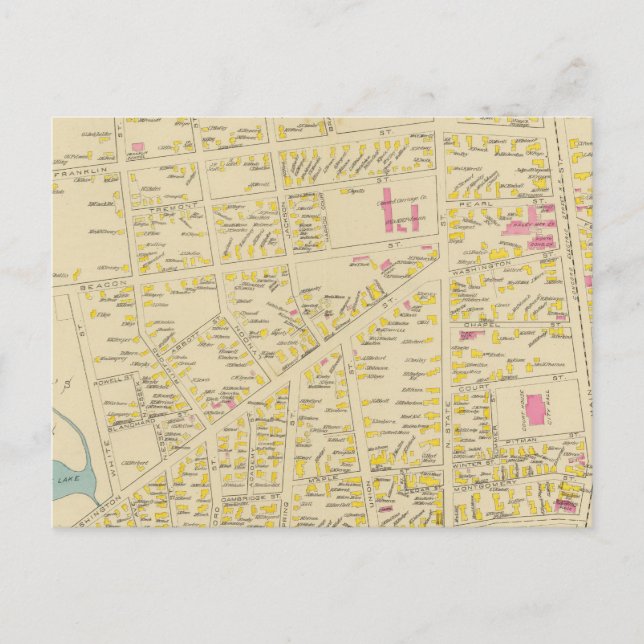 Carte Postale Concord, Ward 4 (Devant)